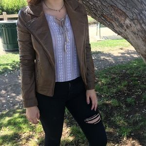 BB Dakota Vegan Leather Jacket